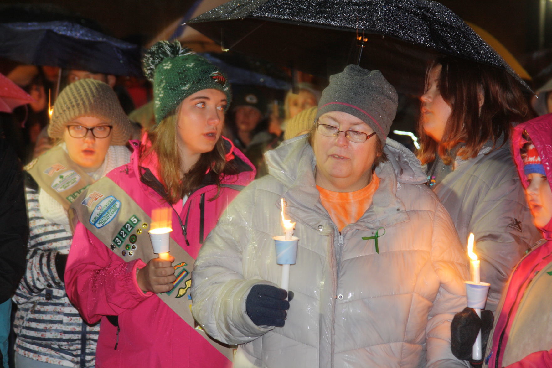 Candlelight vigil